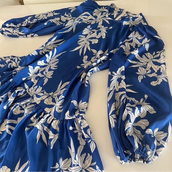Alexis for Target Blue Floral Print Vacation Dress - Picture 8 of 10